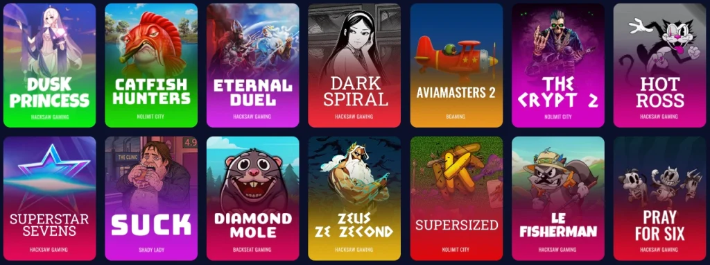 Guía de overview de Spinational Casino